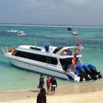 Fast Boat Lembongan - At Sanur beach