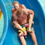 Tandem water slide - Bounty Day Cruise Nusa Lembongan