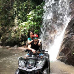 atv track on the waterfall - Kuber Bali Adventure