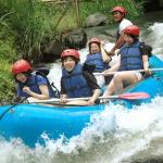 Bali International Rafting - relax at some points