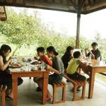 Bali International Rafting - having lunch at restaurant