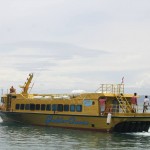 Fast Boat Gili Is Crossing