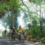 pass the forest area - Bali Cycling + Bali Rafting