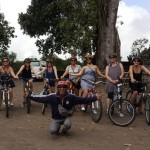 Hai Bali Cycling - Take picture with guide